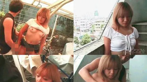 真夏の露出娘